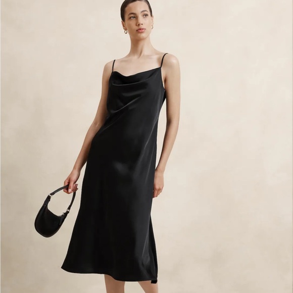Banana Republic Dresses & Skirts - Banana Republic | Satin Midi Slip Dress | Medium